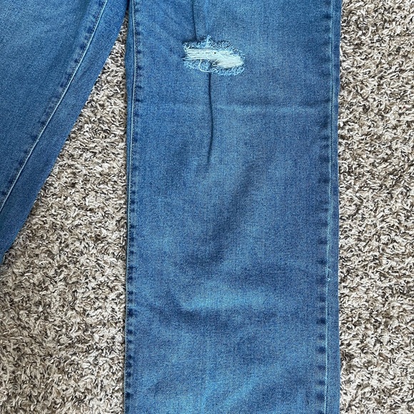 SO Wide Leg Multi Button Jeans - Picture 3 of 10
